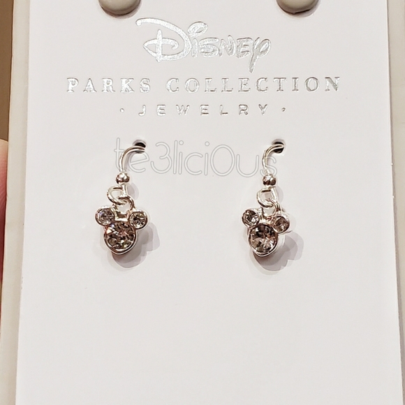 DISNEY PARKS DANGLING MICKEY ICON EARRINGS - Picture 3 of 5